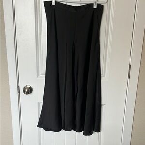 Banana Republic Black Midi A-Line